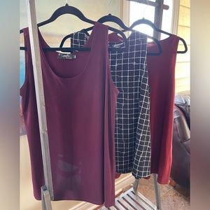 Three Sympli Tank Tops